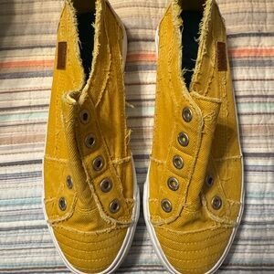 Blowfish Mustard Slip-On Sneakers